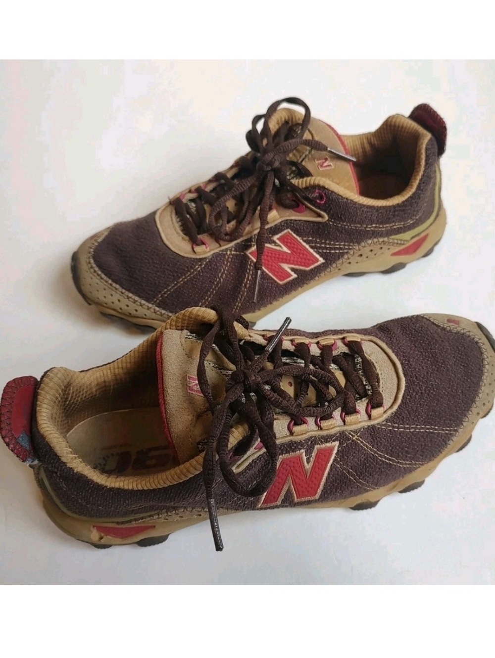 New Balance 790 Sneakers Trail Running Shoes Brown Hiking Tan Pink Terry 9 RARE